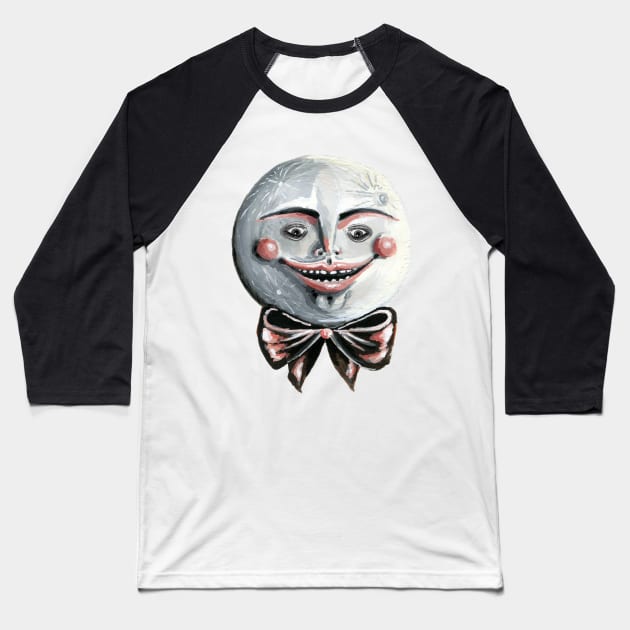 Moon man Baseball T-Shirt by KayleighRadcliffe